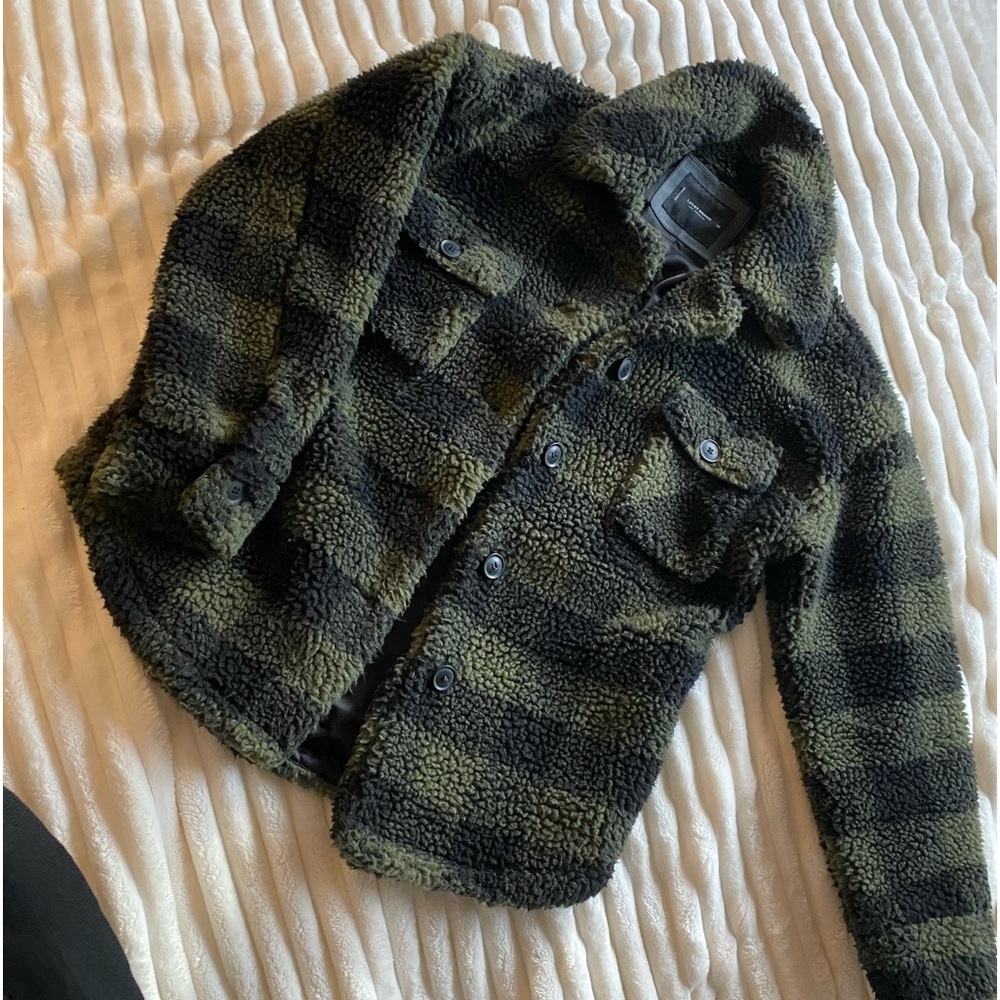 Lucky Brand XS Fleece button up Jacket